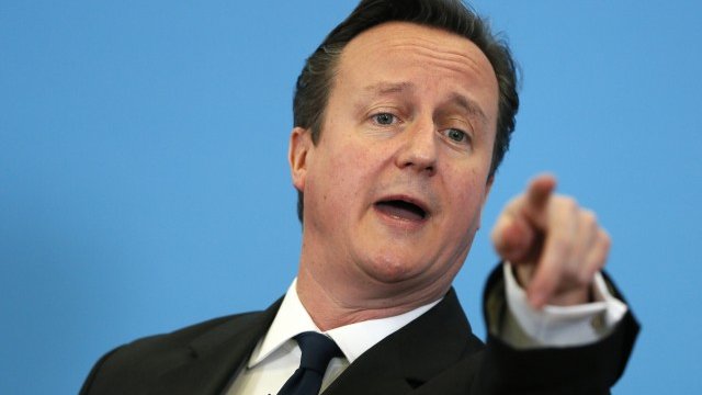 <p>
	Премиерът на Великобритания Дейвид Камерън. <em>Снимка: Ройтерс</em></p>

