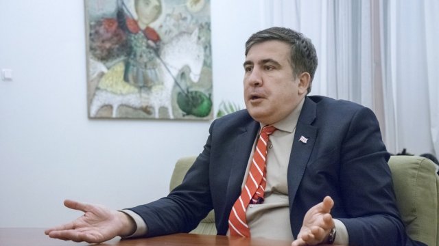 Михаил Саакашвили през 2015 г. Снимка: Vincent Mundy/Bloomberg