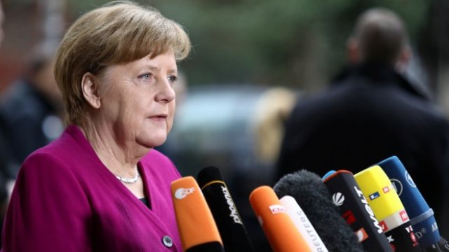 <p>
	Германският канцлер Ангела Меркел. <em>Снимка: Ройтерс</em></p>
