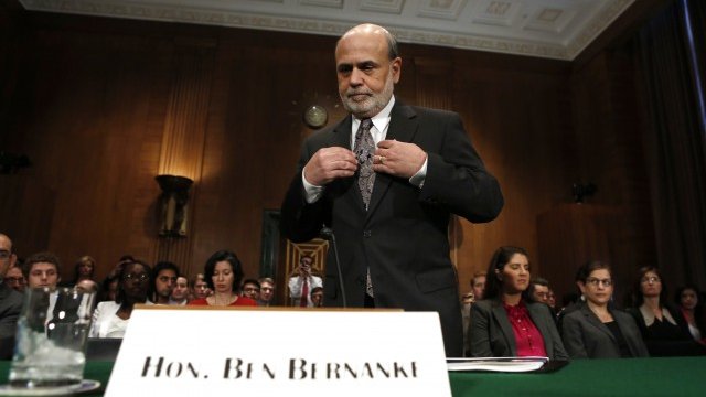 <p style="text-align: justify;">
	Това бе последното заседание на Бен Бернанке като председател на Фед. <em>Снимка: Ройтерс</em></p>
