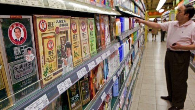 <p>
	Продукти на BaWang. <em>Снимка: Getty Images News</em></p>
