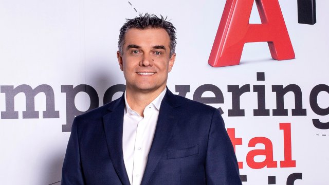 Александър Димитров, главен изпълнителен директор на А1 България. Снимка: А1