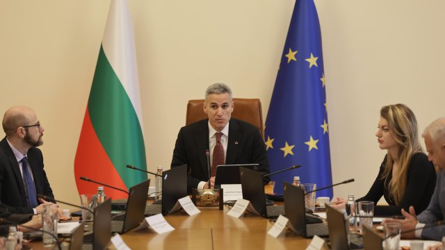 Служебният премиер Андрей Гюров. Снимка: Антон Станков, БГНЕС