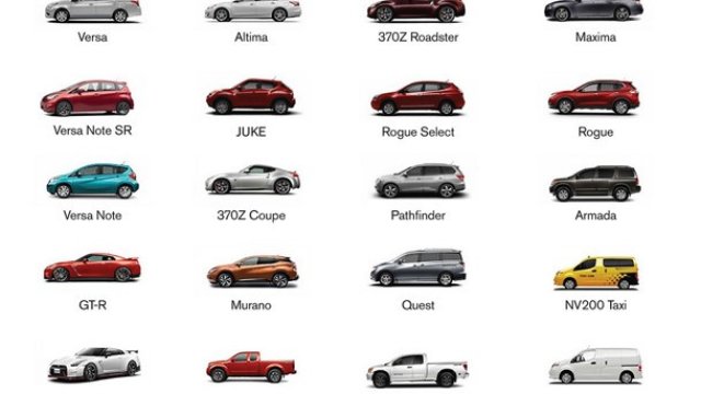 <p>
	<em>Гамата от модели на Nissan в САЩ. Снимка: Nissan </em></p>
