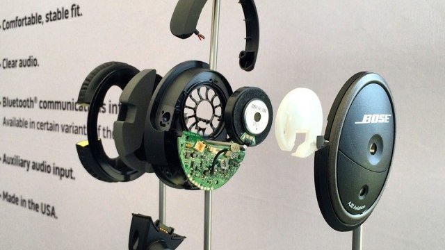 <p>
	<span style="font-size: 11.8181819915771px;">Само в областта на техниките за потискане на шума Bose притежава 22 американски патента и 14 заявки за патенти. <em>Илюстрация: компанията</em></span></p>
