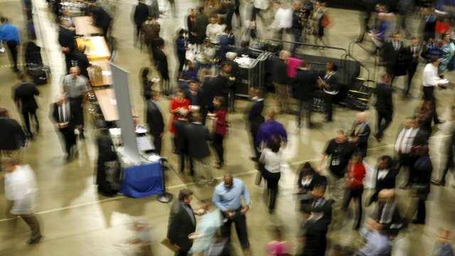 <p>
	Трудова борса във Вашингтон. <em>Снимка: Ройтерс</em></p>
