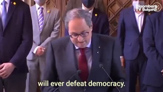 Каталуния протестира заради ново ограничение срещу регионалния президент