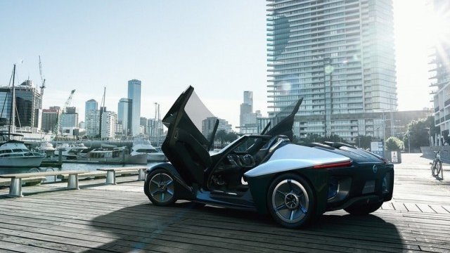 <p>
	Концепцията Bladeglider дава представа за бъдещия спортен флагман на Nissan.<em> Снимка: Nissan</em></p>
