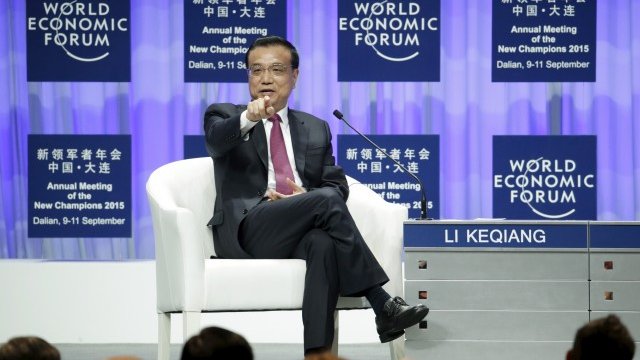 <p>
	Ли Къцян. <em>Снимка: Ройтрес</em></p>
