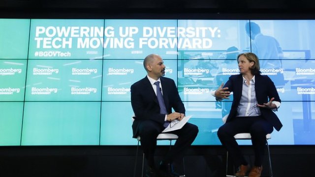 <p>
	Конференциите на&nbsp;Bloomberg винаги привличат сериозно внимание. <em>Снимка: Bloomberg LP</em></p>
