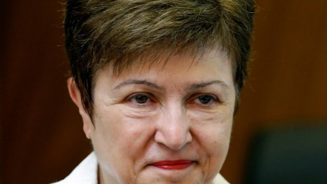 <p>
	Кристалина Георгиева. <em>Снимка: Ройтерс</em></p>
