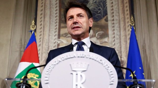 <p>
	Джузепе Конте.&nbsp;<em>Снимка: Архив Ройтерс</em></p>
