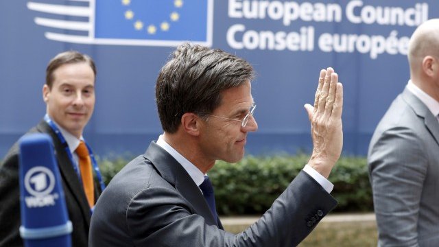 <p>
	Холандският премиер Марк Рюте.&nbsp;<em>Снимка: Ройтерс</em></p>
