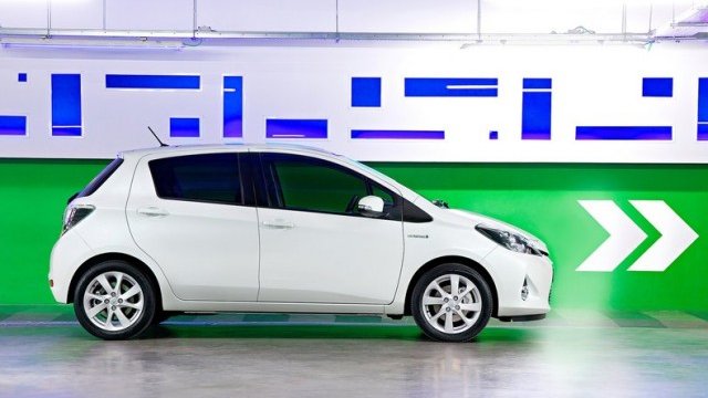 <p>
	Toyota Yaris Hybrid. Снимка: Toyota</p>
