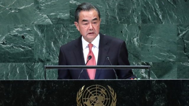 <p>
	<em>Китайският министър на външните работи Ван И, Снимка: Ройтерс</em></p>
