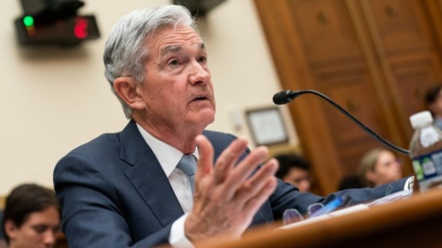 <p>
	Джером Пауъл.<em> Снимка: Bloomberg</em></p>
