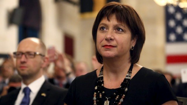 <p>
	Украинският министър на финансите Наталия Яреско. <em>Снимка: Ройтерс</em></p>

