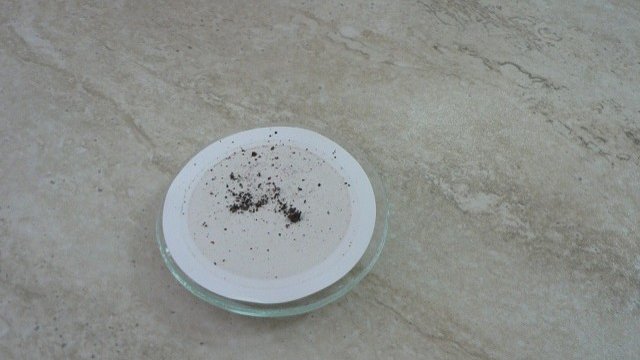 <p>
	Механични примеси, открити при анализ на дизелово гориво.<em> Снимка: Investor.bg</em></p>
