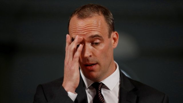 <p>
	Доминик Рааб.&nbsp;<em>Снимка: Архив Ройтерс</em></p>
