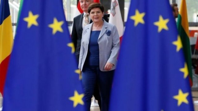 <p>
	Премиерът на Полша Беата Шидло. <em>Снимка: Архив Ройтерс</em></p>
