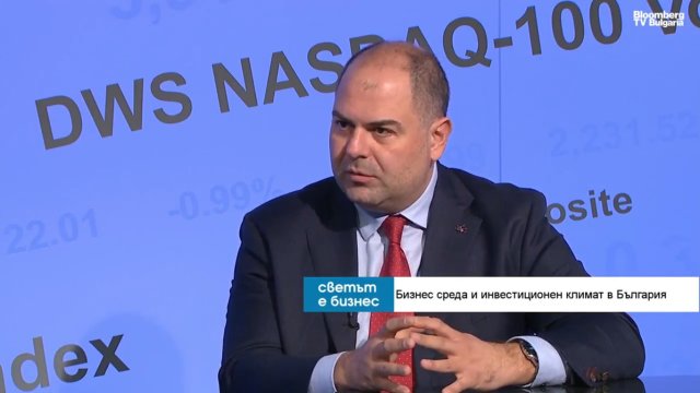 Иван Михайлов, главен изпълнителен директор на Американската търговска камара. Снимка: Bloomberg TV Bulgaria