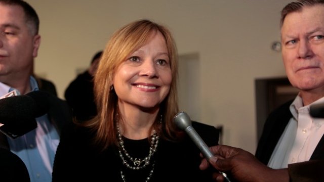 <p>
	Главният изпълнителен директор на GM Мари Бара. <em>Снимка: Ройтерс</em></p>
