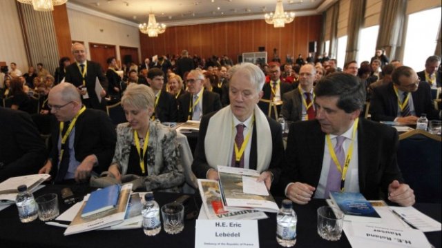 <p>
	11-та годишна среща на бизнеса с правителствотo. <em>Снимка: Олег Попов, Investor Media Group</em></p>
