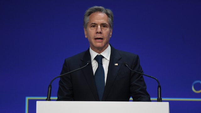 Американският държавен секретар Антъни Блинкен. Снимка: EPA/БГНЕС