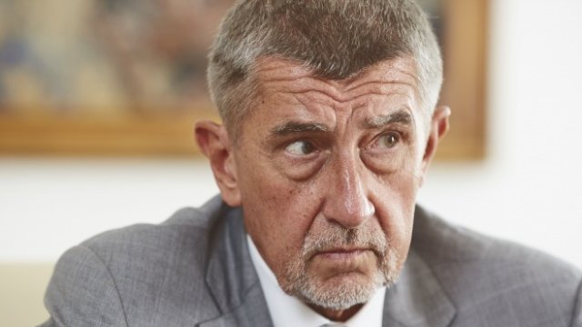 <p>
	Чешкият премиер Андрей Бабиш. <em>Снимка: Bloomberg L.P.</em></p>

