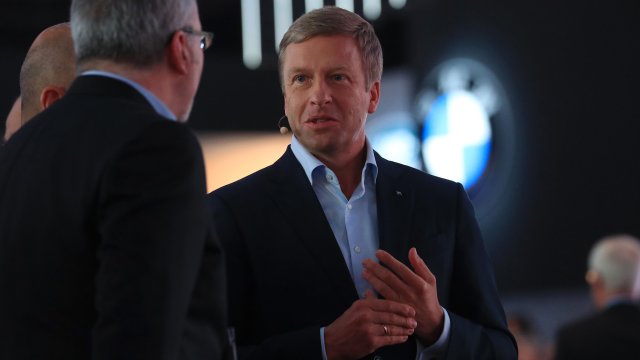 Главният изпълнителен директор на BMW Оливър Ципсе. Снимка: Bloomberg L.P.