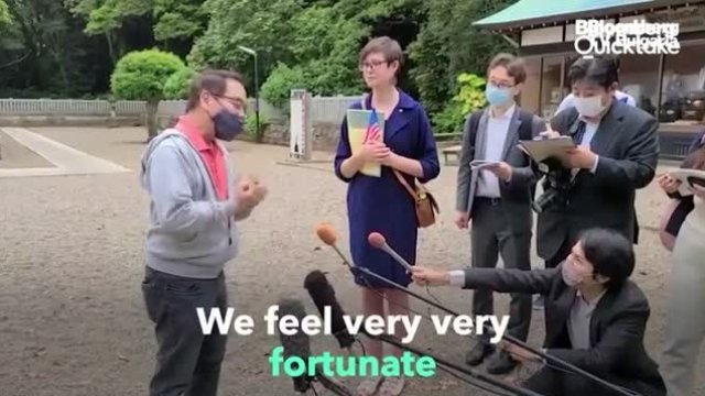 Първите туристи започват да се връщат в Япония