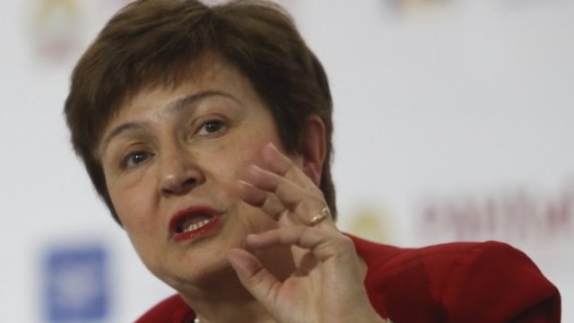 <p>
	Управляващият директор на МВФ Кристалина Георгиева. <em>Снимка: Ройтерс</em></p>
