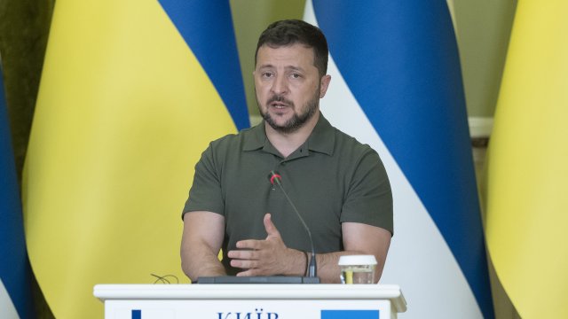 Украинският президент Володимир Зеленски. Снимка: Bloomberg L.P.