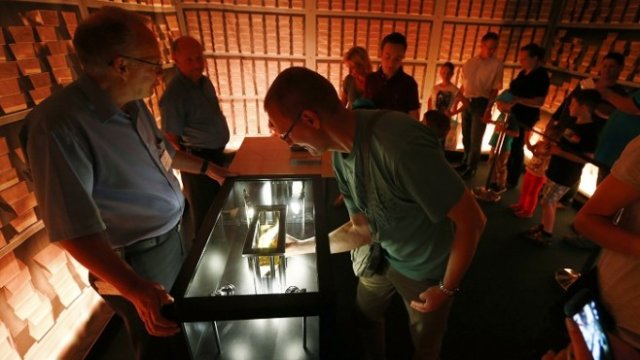 <p>
	<em>Ден на отворените врати в германската централна банка Бундесбанк (Bundesbank). Снимка: Архив Ройтерс</em></p>
