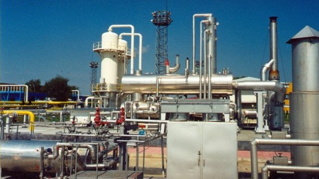 <p>
	Газохранилището в Чирен. <em>Снимка</em>: &quot;<em>Булгартрансгаз&quot;</em></p>
