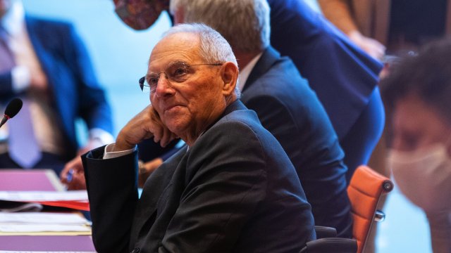 Волфганг Шойбле през 2020 г. Снимка: Krisztian Bocsi/Bloomberg