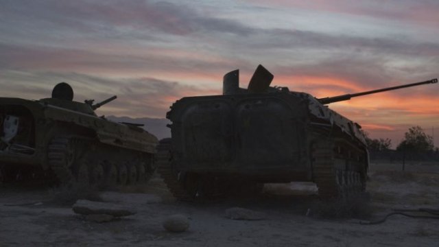 <p>
	Корпус на афганистанската армия на учение. <em>Снимка: Victor J. Blue/Bloomberg</em></p>
