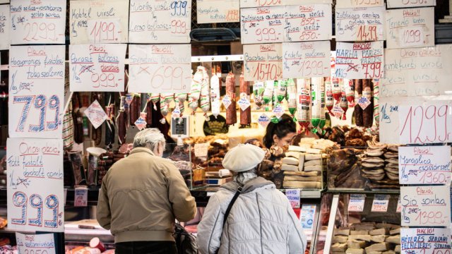 Магазин в Унгария. Снимка: Akos Stiller/Bloomberg via Getty Images