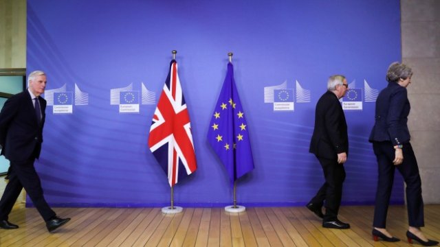 <p>
	Великобритания и ЕС не могат да постигнат напредък по спора за Brexit. <em>Снимка: Ройтерс</em></p>
