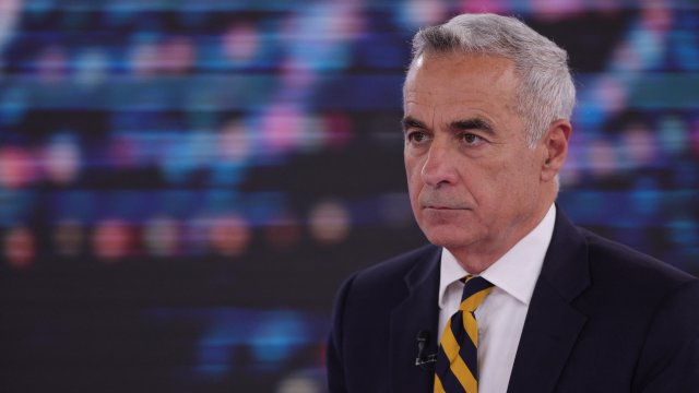 Победителят на първия тур на президентските избори в Румъния Калин Джорджеску. Снимка: Bloomberg LP