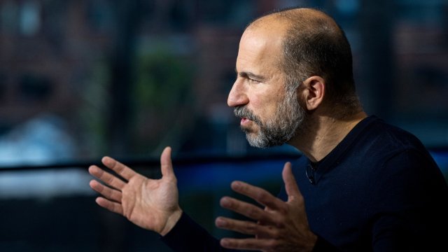 главният изпълнителен директор на Uber Дара Косровшахи. Снимка: Bloomberg