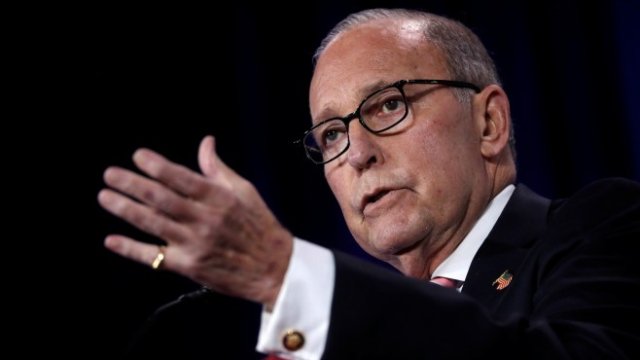 <p>
	Лари Кудлоу. <em>Снимка: Ройтерс</em></p>
