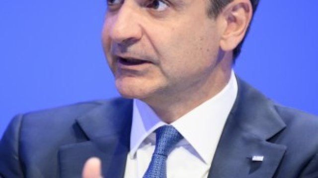 <p>
	Гръцкият премиер Кириакос Мицотакис.&nbsp;<em>Снимка: EPA/БГНЕС</em></p>
