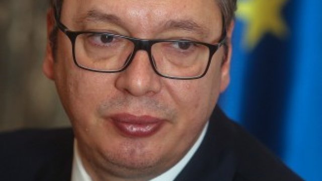 <p>
	<em>Александър Вучич, президент на Сърбия. Снимка: Bloomberg</em></p>
