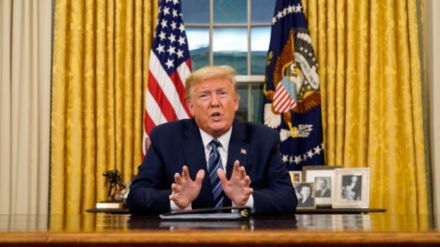 <p>
	Президентът на САЩ Доналд Тръмп. <em>Снимка: Bloomberg</em></p>
