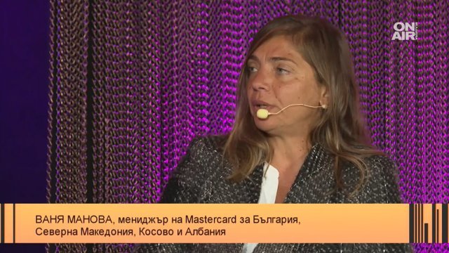 Ваня Манова, Mastercard: България седи много добре на картата на платежната инфраструктура в Европа