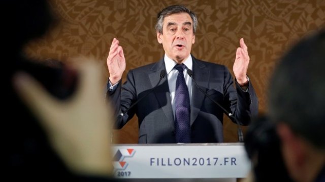 <p>
	Франсоа Фийон. <em>Снимка: архив Ройтерс</em></p>
