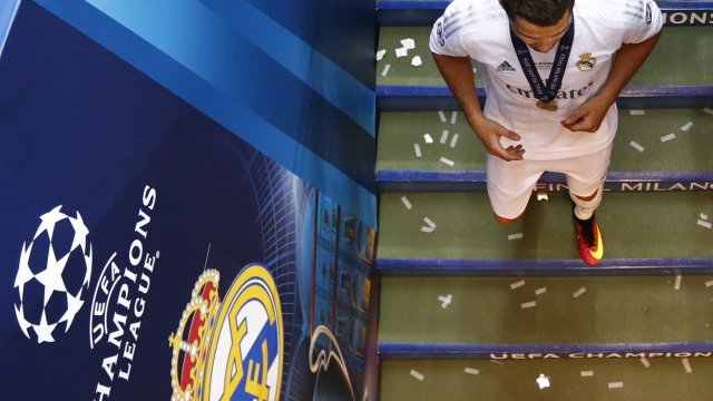 <p>
	Роналдо взима по 288 хил. паунда на седмица. <em>Снимка: Ройтерс</em></p>
<div>
	&nbsp;</div>
