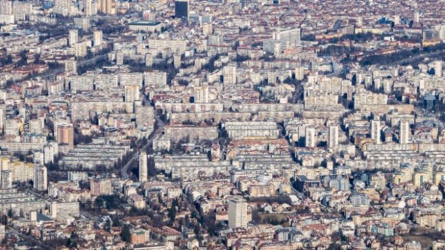 <p>
	София отвисоко. Снимка: Unsplash.com</p>
