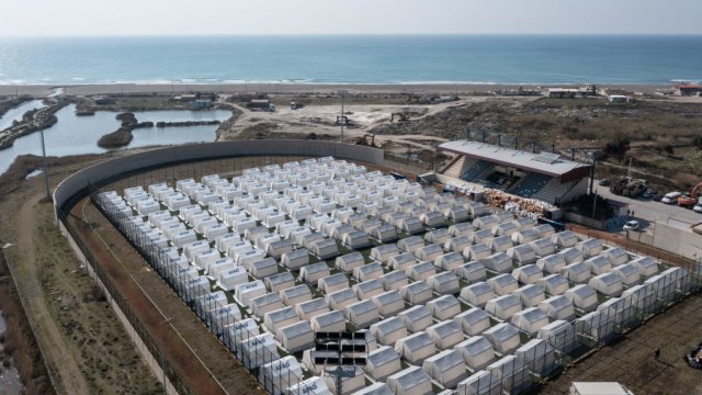 Палатков лагер в Самандаг, Турция. Снимка: Getty
